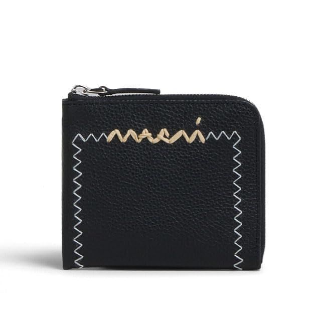 Amazon.co.jp: [Marni] マルニ ロゴ刺繍 ジップアラウンド